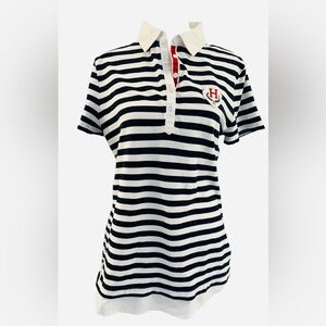 Tommy Hilfiger Vintage Womens Size Large L Stripe‎ Top Shirt